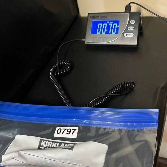 CHICO'S Tank Top Women's Size 2 Blue White Sleeveless Polka Dot Scoop Layering - Picture 13 of 13